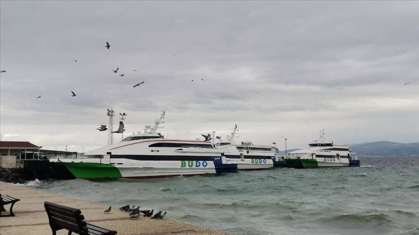 Marmara’da ulaşıma fırtına engeli! 8 sefer iptal edildi, işte iptal edilen hatlar ve saatler! 4